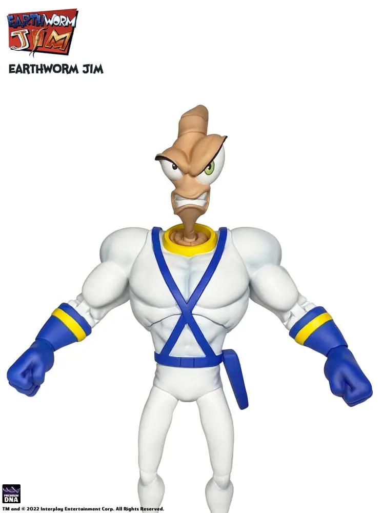 Earthworm Jim Accessory Pack Wave 1: Worm Body & Jim Glave fotografija izdelka