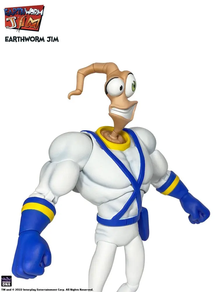 Earthworm Jim Accessory Pack Wave 1: Worm Body & Jim Glave fotografija izdelka