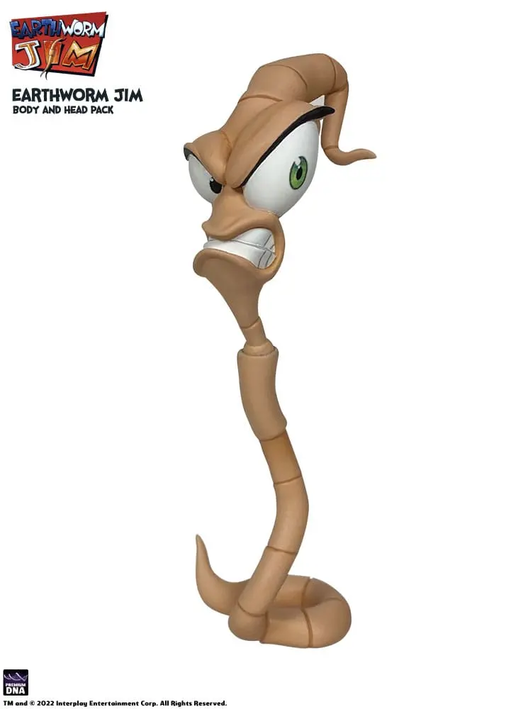 Earthworm Jim Accessory Pack Wave 1: Worm Body & Jim Glave fotografija izdelka