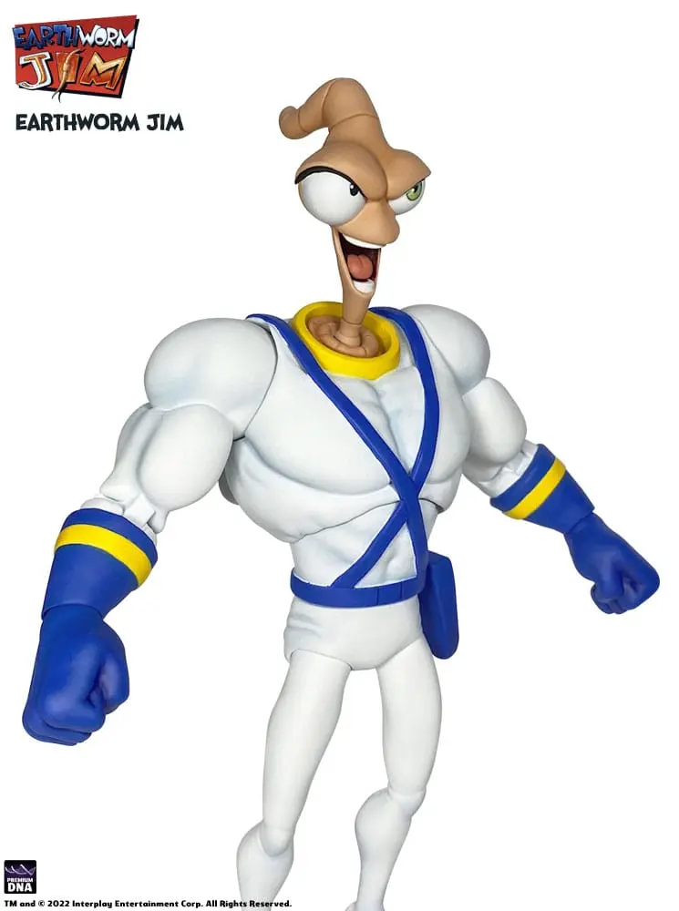 Earthworm Jim Accessory Pack Wave 1: Worm Body & Jim Glave fotografija izdelka