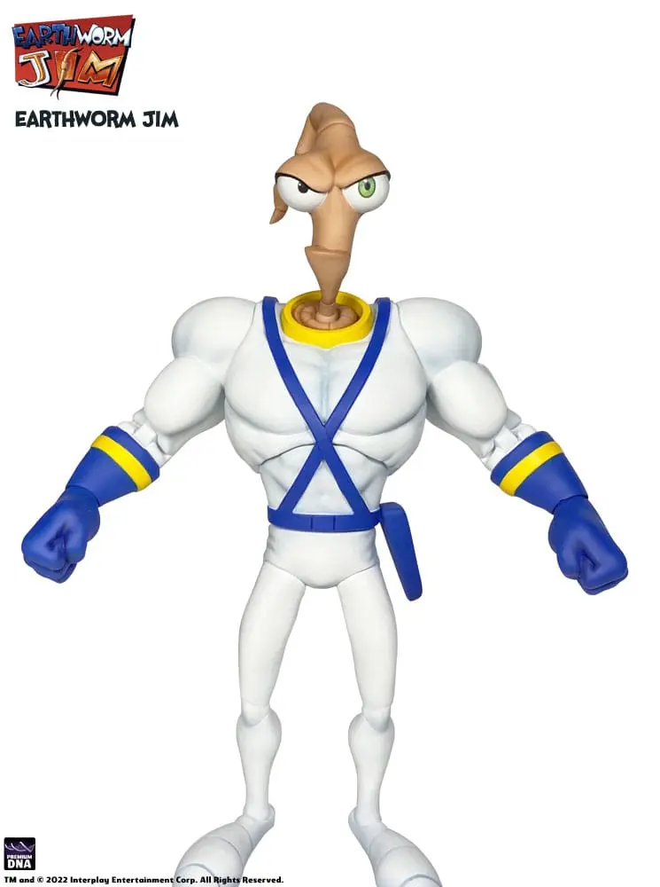 Earthworm Jim Accessory Pack Wave 1: Worm Body & Jim Glave fotografija izdelka