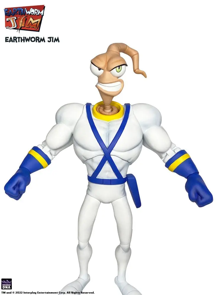 Earthworm Jim Accessory Pack Wave 1: Worm Body & Jim Glave fotografija izdelka