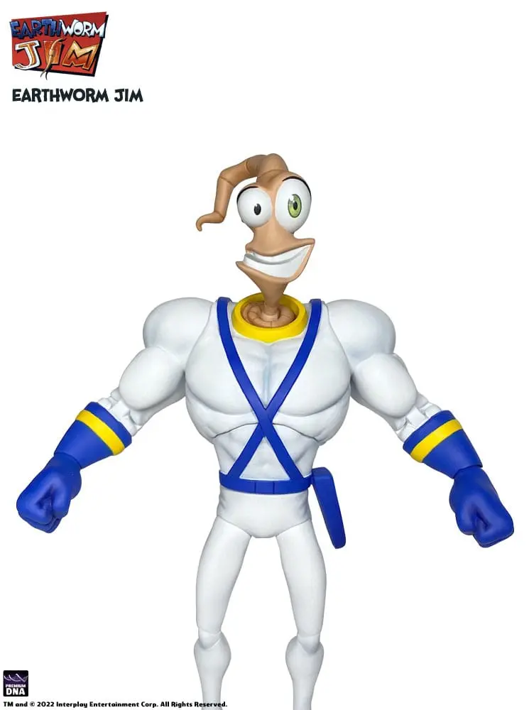 Earthworm Jim Accessory Pack Wave 1: Worm Body & Jim Glave fotografija izdelka