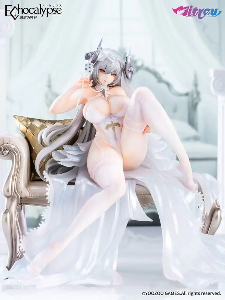 Echocalypse PVC Kip 1/7 Lilith Pure White Pledge Ver. 21 cm fotografija izdelka