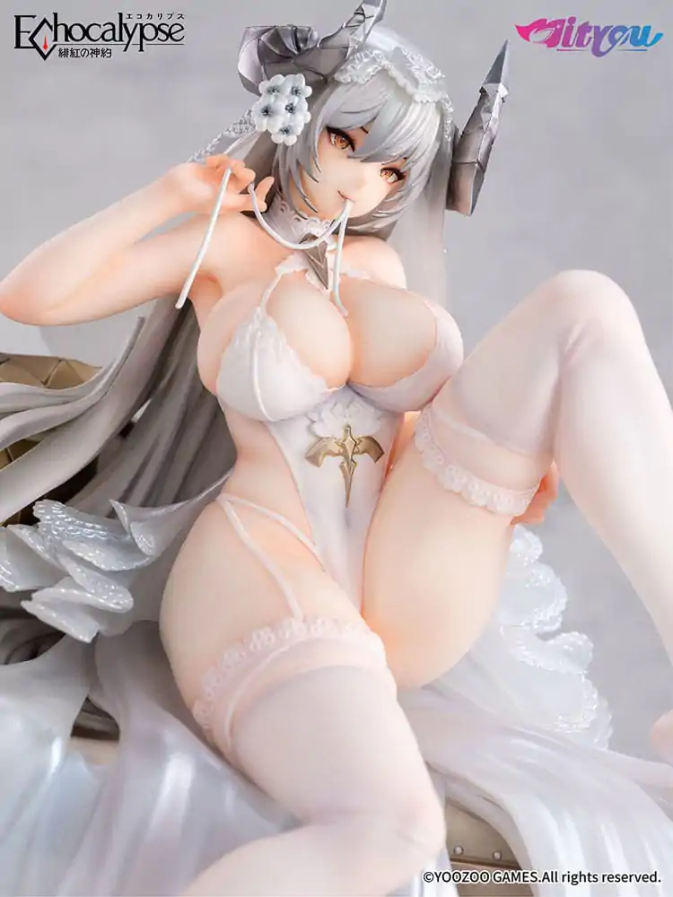 Echocalypse PVC Kip 1/7 Lilith Pure White Pledge Ver. 21 cm fotografija izdelka