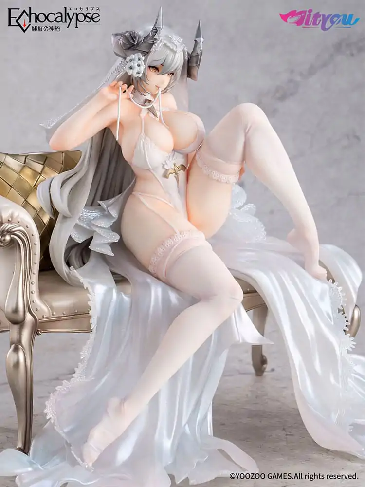 Echocalypse PVC Kip 1/7 Lilith Pure White Pledge Ver. 21 cm fotografija izdelka