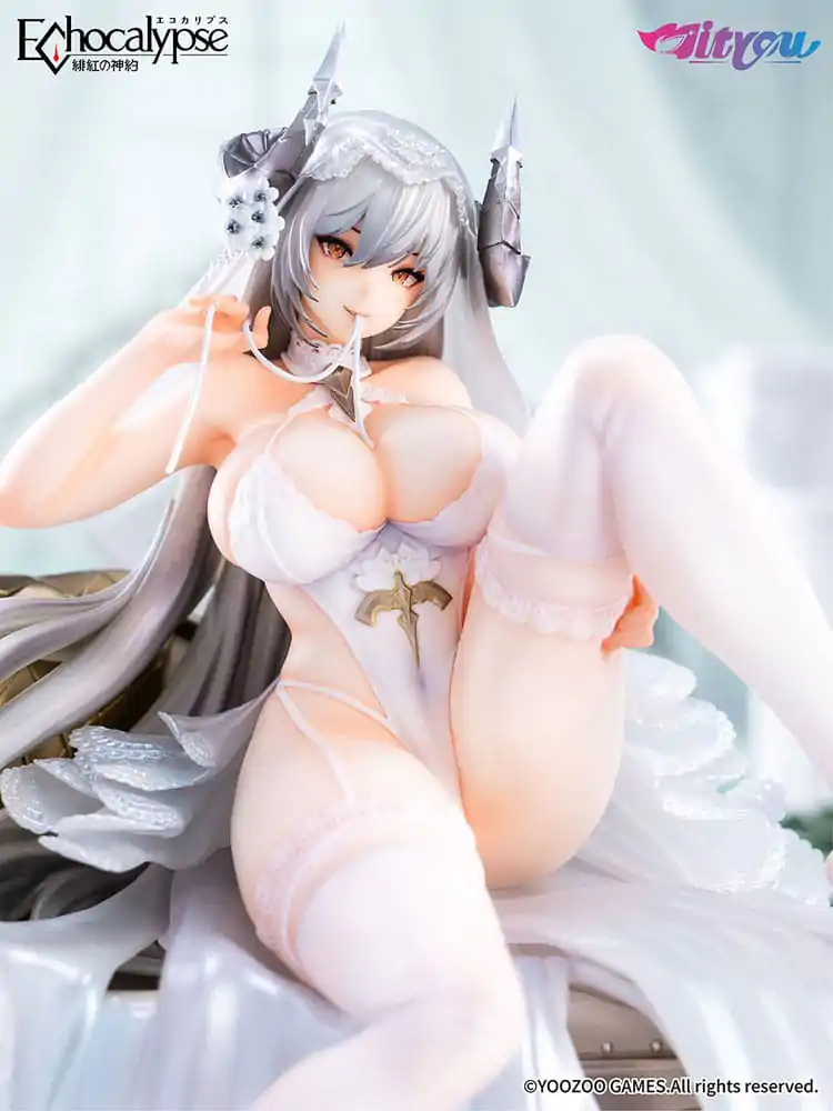 Echocalypse PVC Kip 1/7 Lilith Pure White Pledge Ver. 21 cm fotografija izdelka