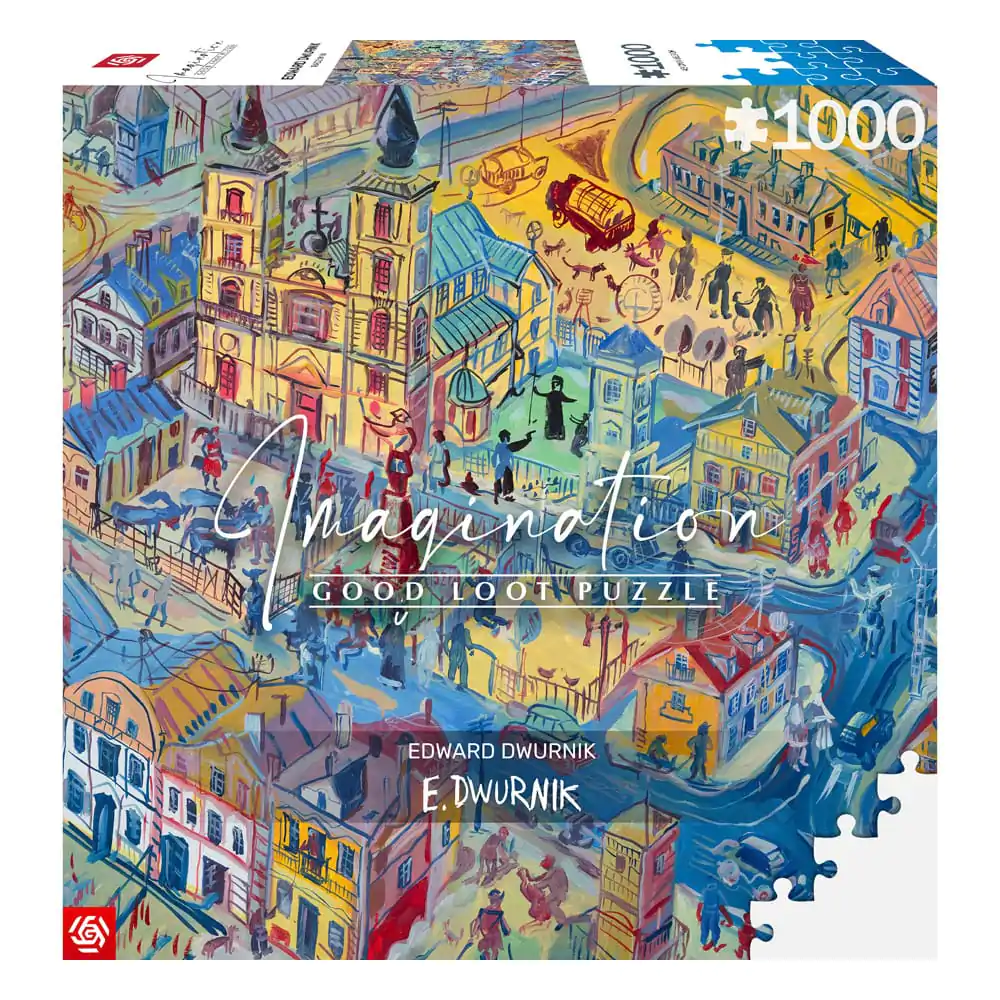 Edward Dwurnik Imagination Puzzle Radzymin (1000 kosov) fotografija izdelka