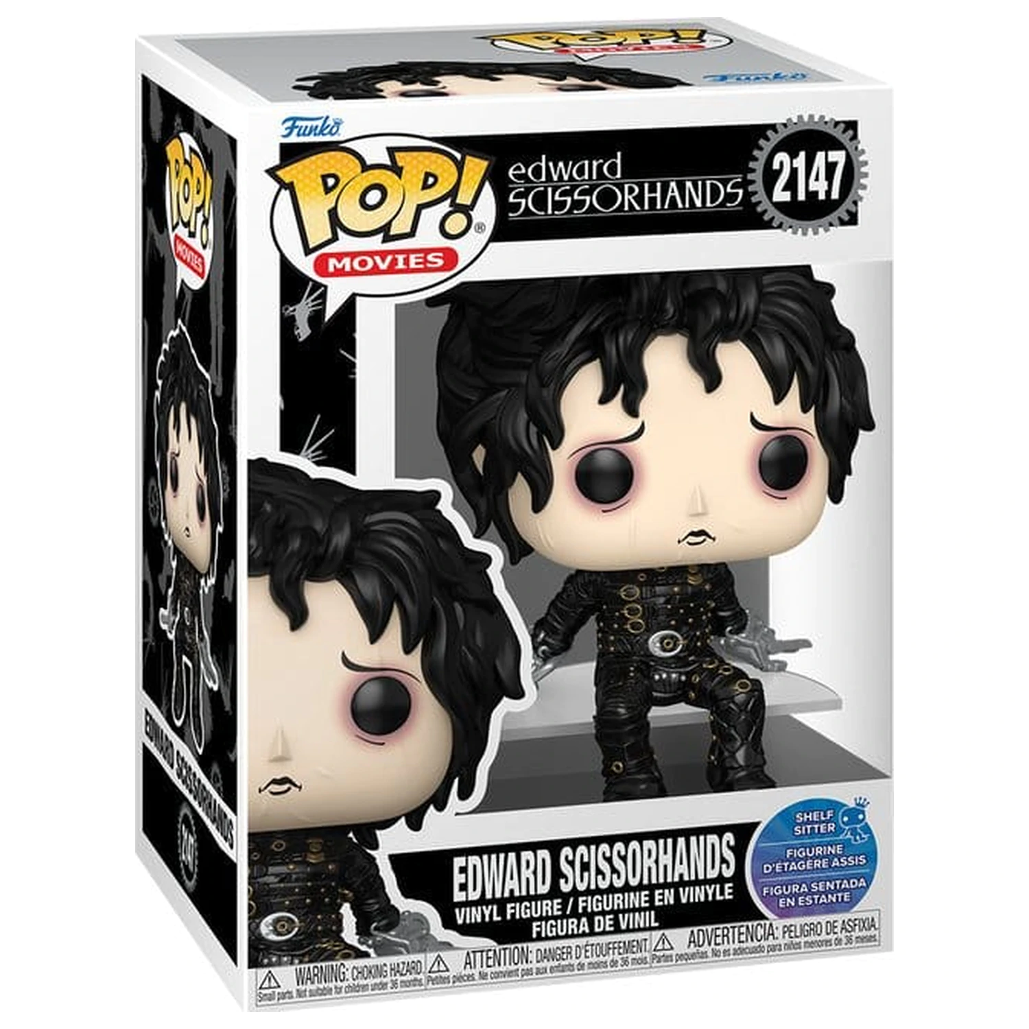 Edward Scissorhands Funko POP! Movies Vinilna figura Edward (sedeči) 9 cm fotografija izdelka