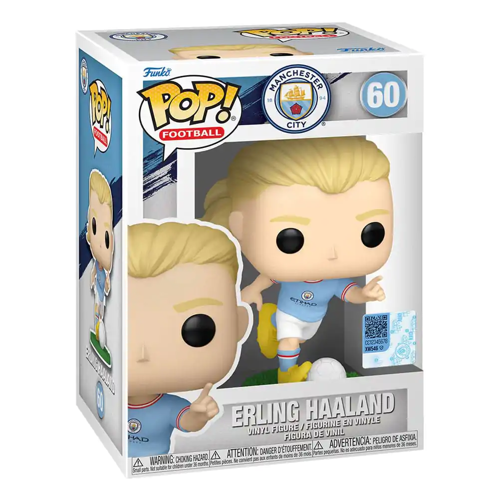 EFL POP! Football Vinilna Figura ManCity - Erling Haaland 9 cm fotografija izdelka