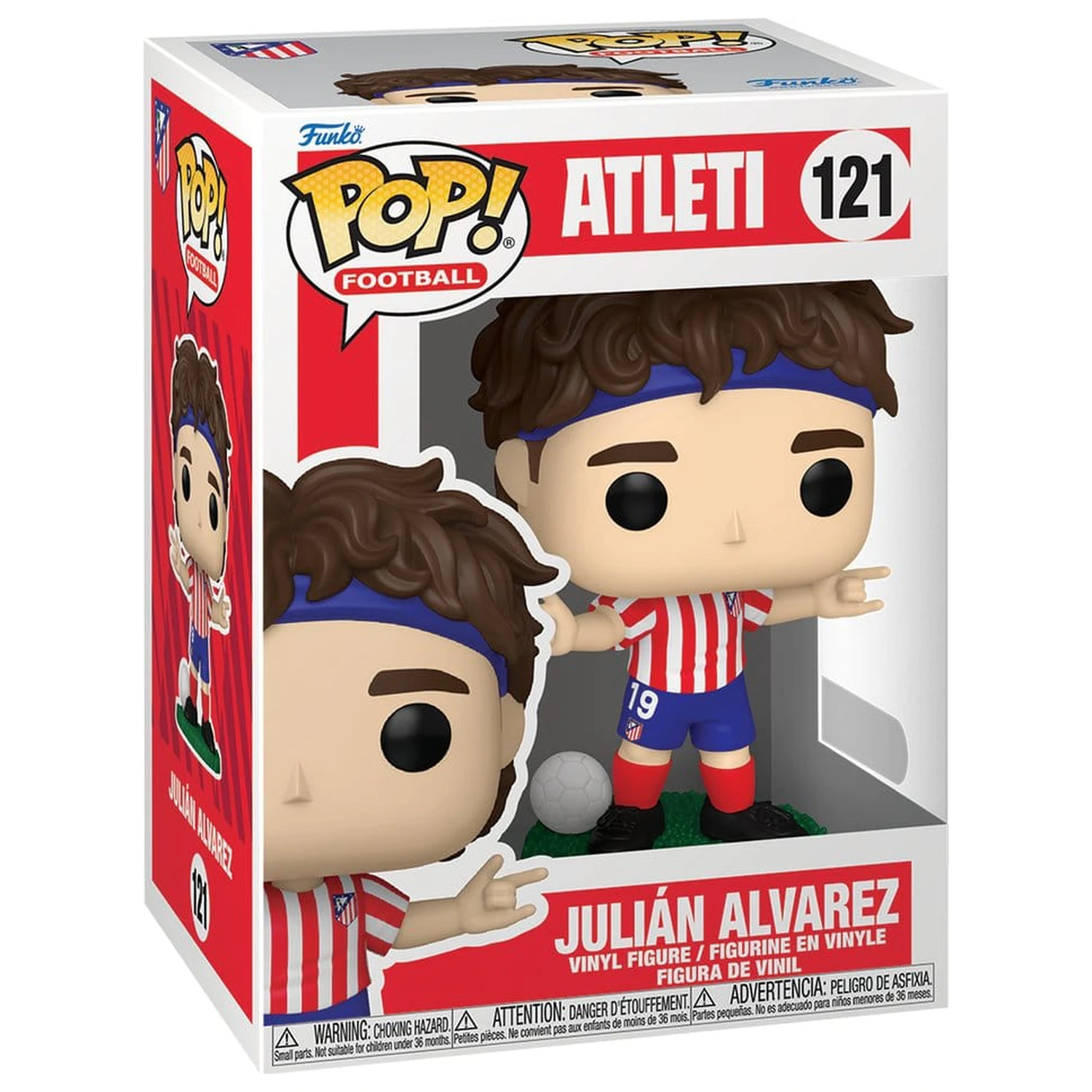 EFL Funko POP! MLS Vinilna figura Atletico Madrid - Julian Alvarez 9 cm fotografija izdelka