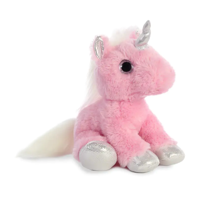 Unicorn pink soft plišasta igrača 31cm fotografija izdelka