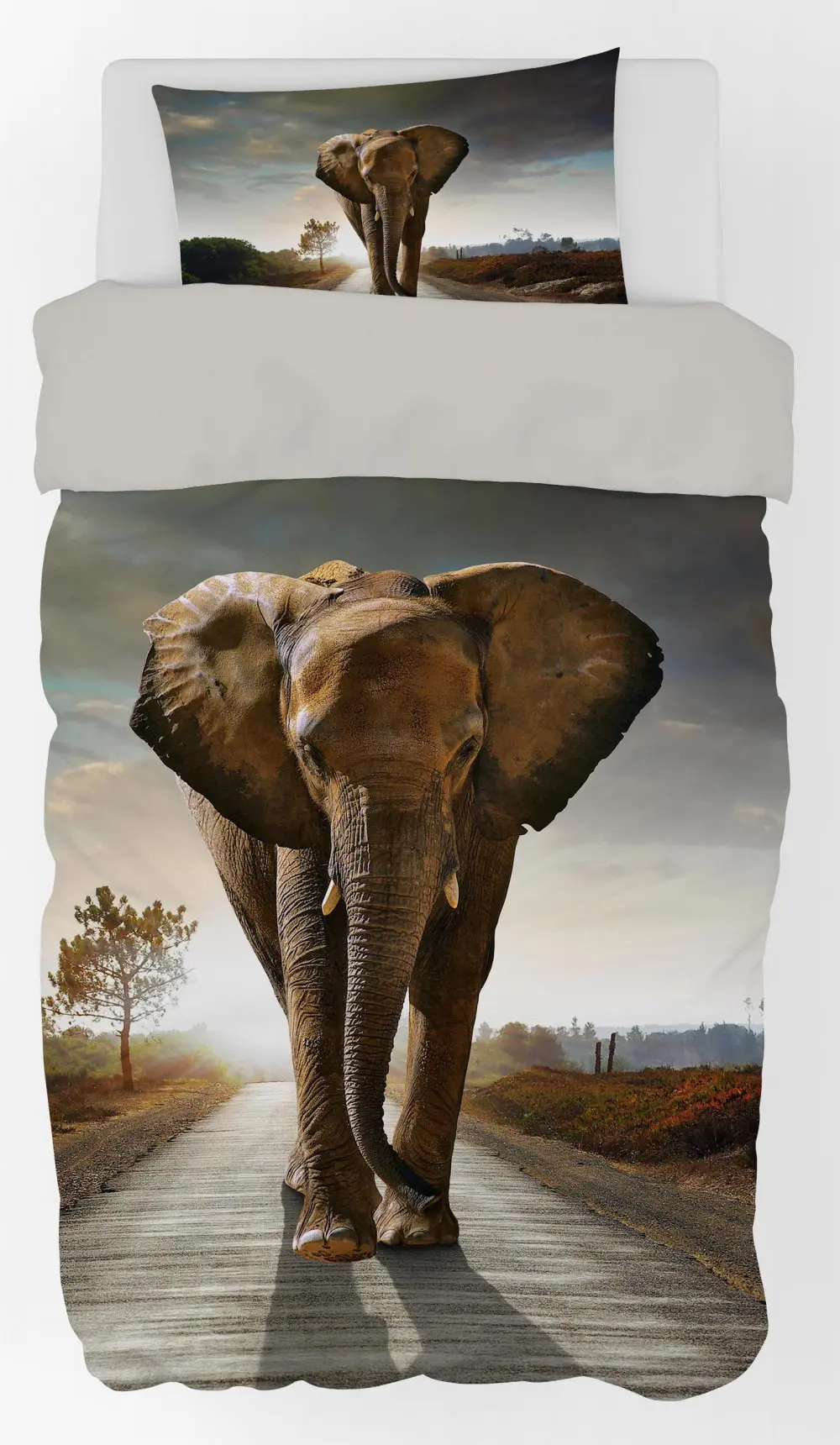 Prevleka za odejo Elephant 140x200cm, 70x90cm fotografija izdelka
