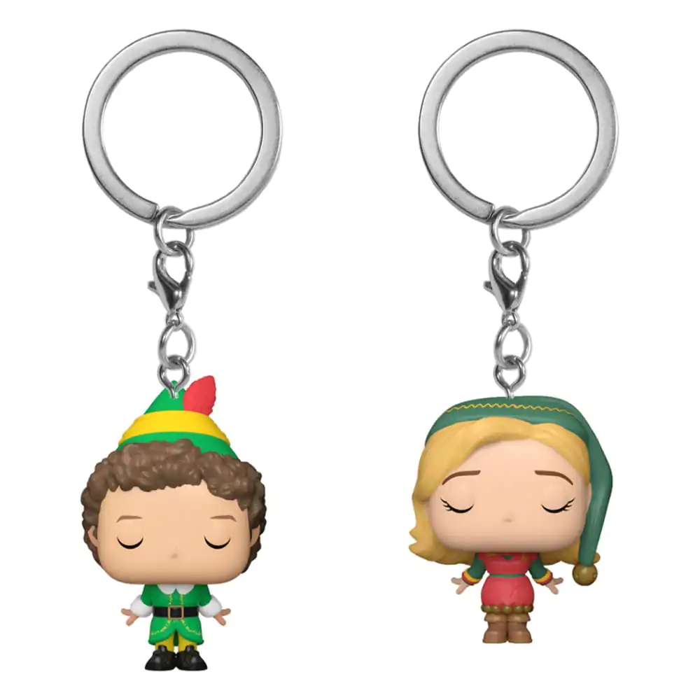 Elf POP! Vinyl obesek za ključe 2-Pack Buddy & Jovie 4 cm fotografija izdelka