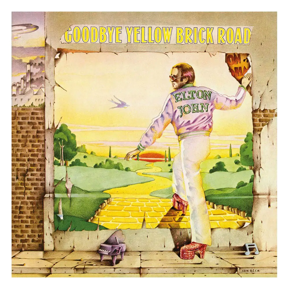 Elton John Rock Saws Puzzle sestavljanka Goodbye Yellow Brick Road (1000 kosov) fotografija izdelka