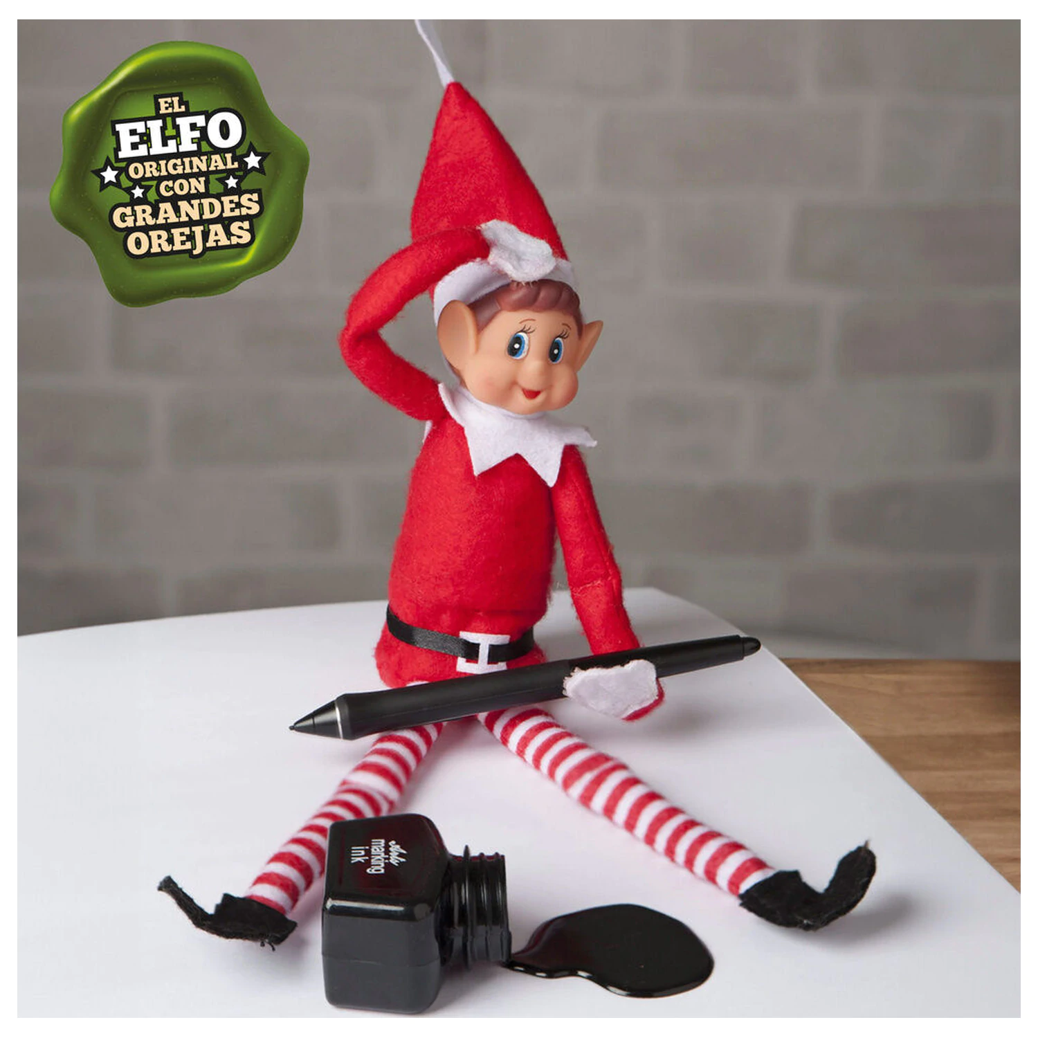 Elves Behavin' Badly Elvie prečka Elfo lutka 30cm fotografija izdelka