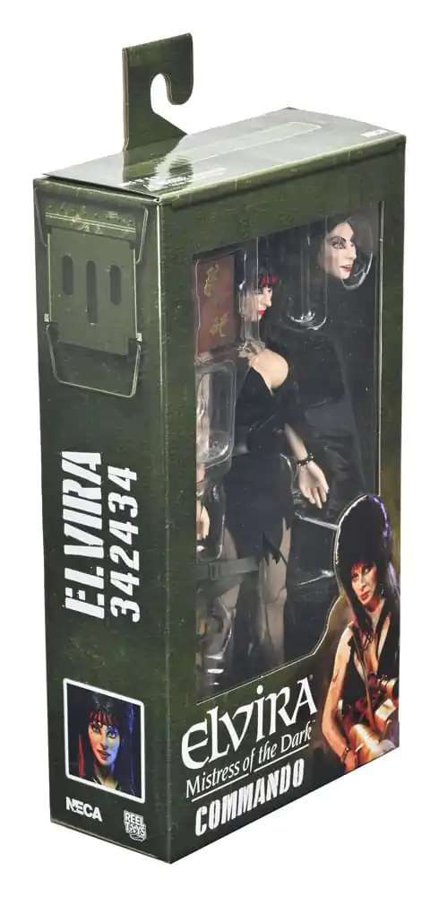 Elvira: Mistress of the Dark Oblečena akcijska figura Commando Elvira 20 cm fotografija izdelka