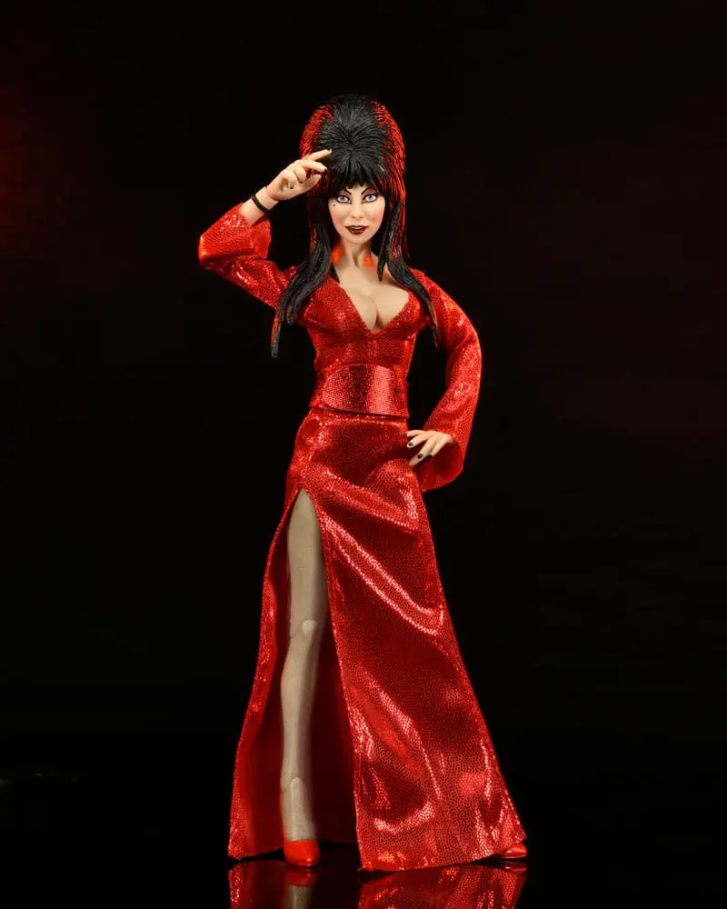 Elvira, Mistress of the Dark Oblečena akcijska figura Red, Fright, and Boo 20 cm fotografija izdelka