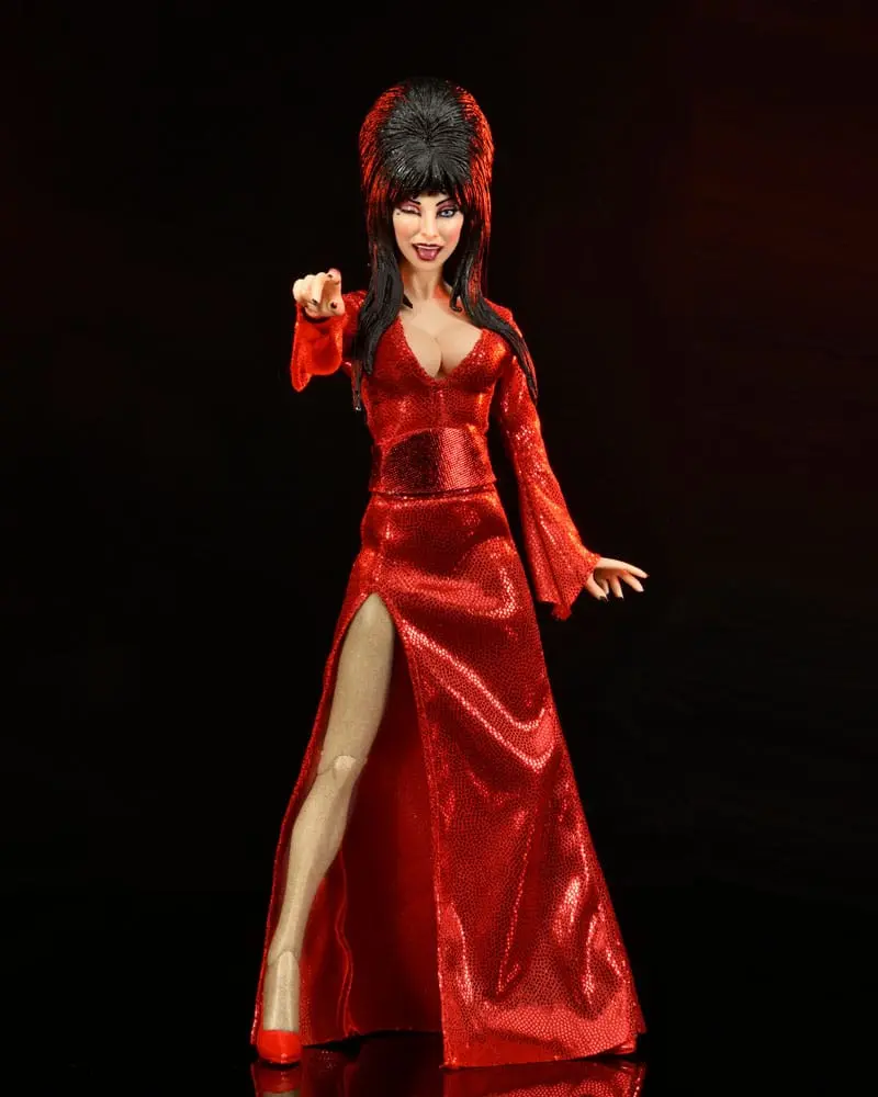 Elvira, Mistress of the Dark Oblečena akcijska figura Red, Fright, and Boo 20 cm fotografija izdelka