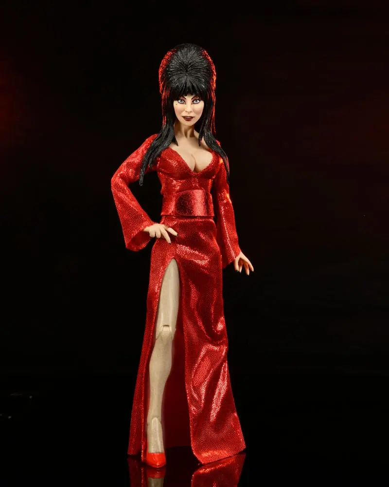 Elvira, Mistress of the Dark Oblečena akcijska figura Red, Fright, and Boo 20 cm fotografija izdelka