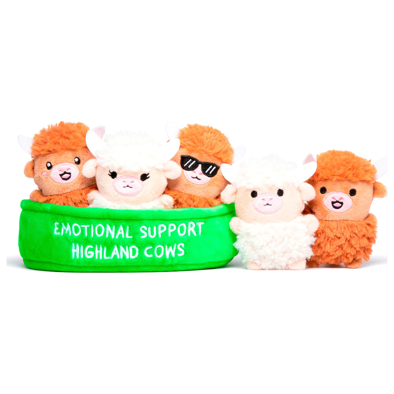 Plišaste igrače Emotional Support Highland Cows fotografija izdelka