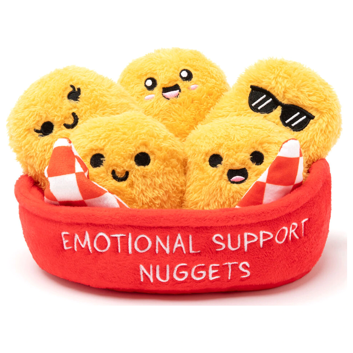 Emotional Support Nuggets plišaste igrače fotografija izdelka