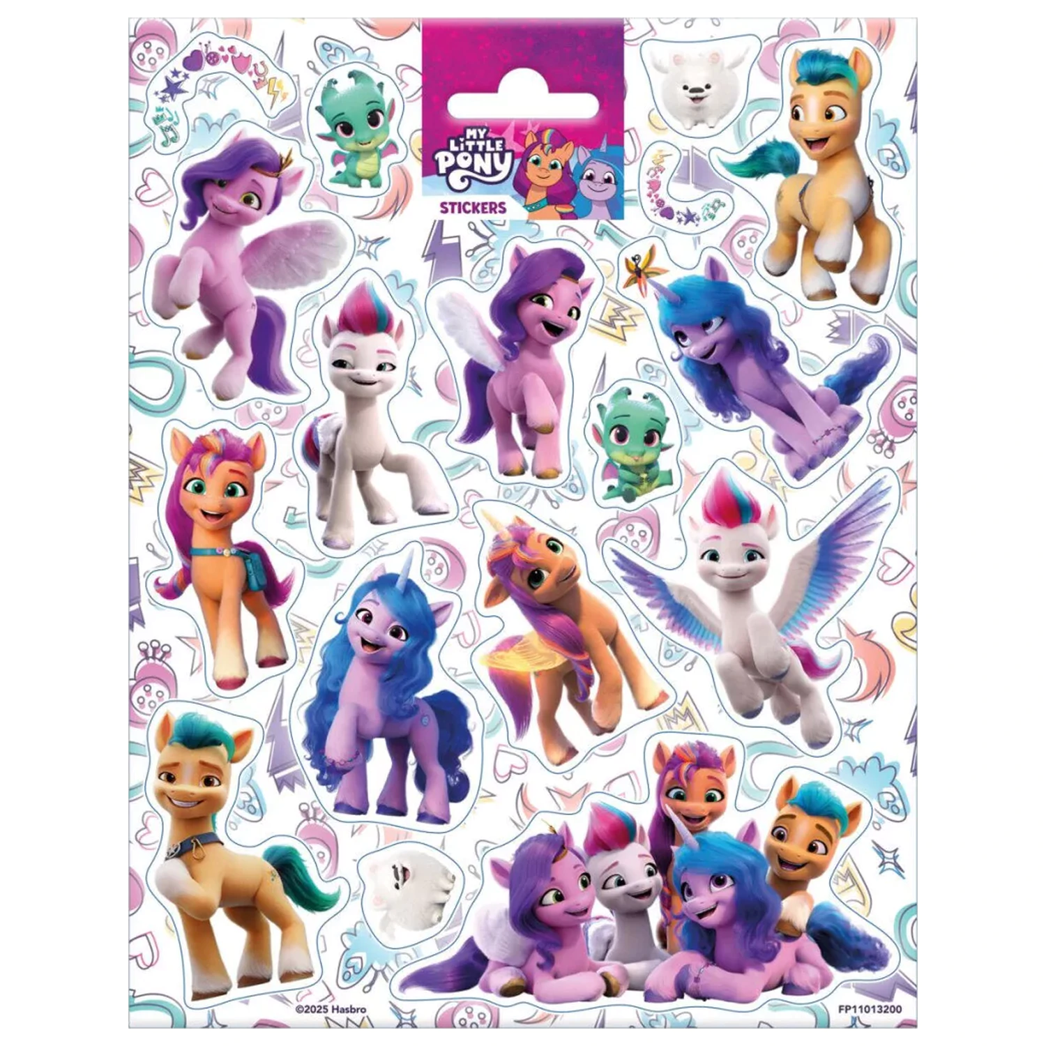 My Little Pony Colorful Crew Nalepka fotografija izdelka