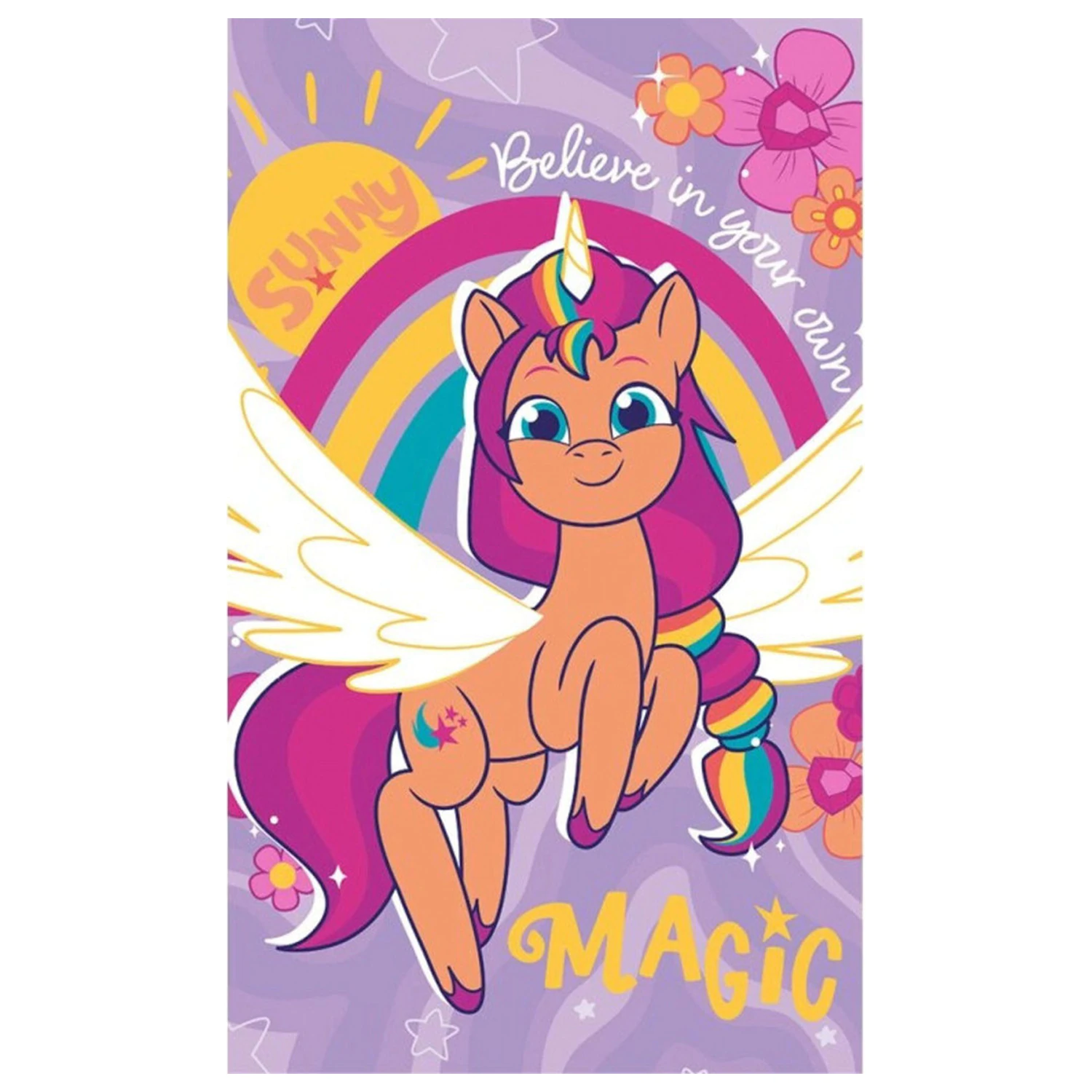My Little Pony Sunny brisačka za roke, brisača za obraz, brisača fotografija izdelka