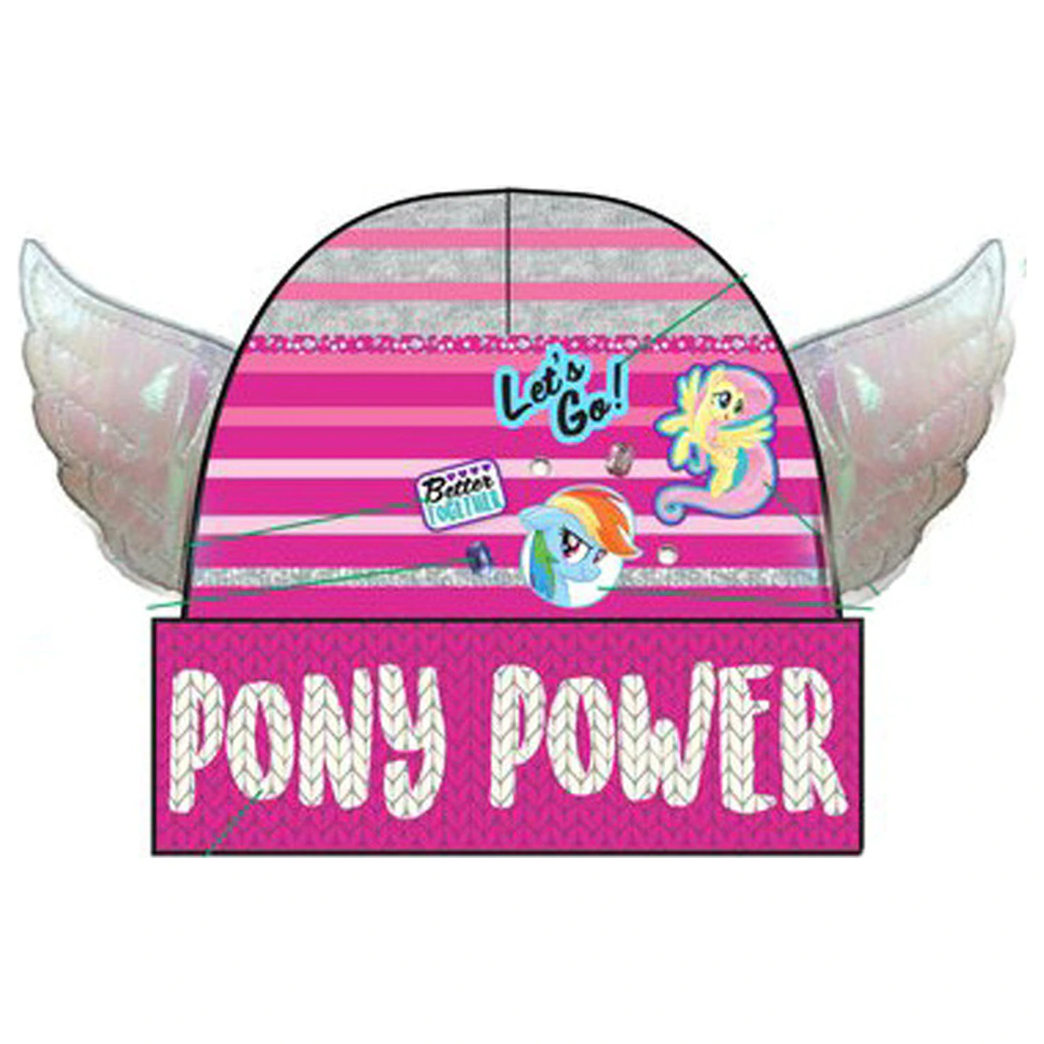 My Little Pony Wings Roza Otroška kapa 52 cm fotografija izdelka
