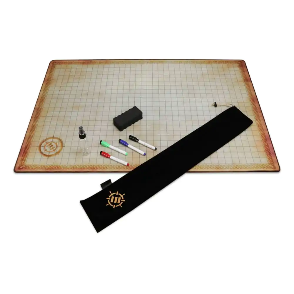 Izboljšana RPG serija Grid Mat Deluxe Edition DnD podloga za igro fotografija izdelka