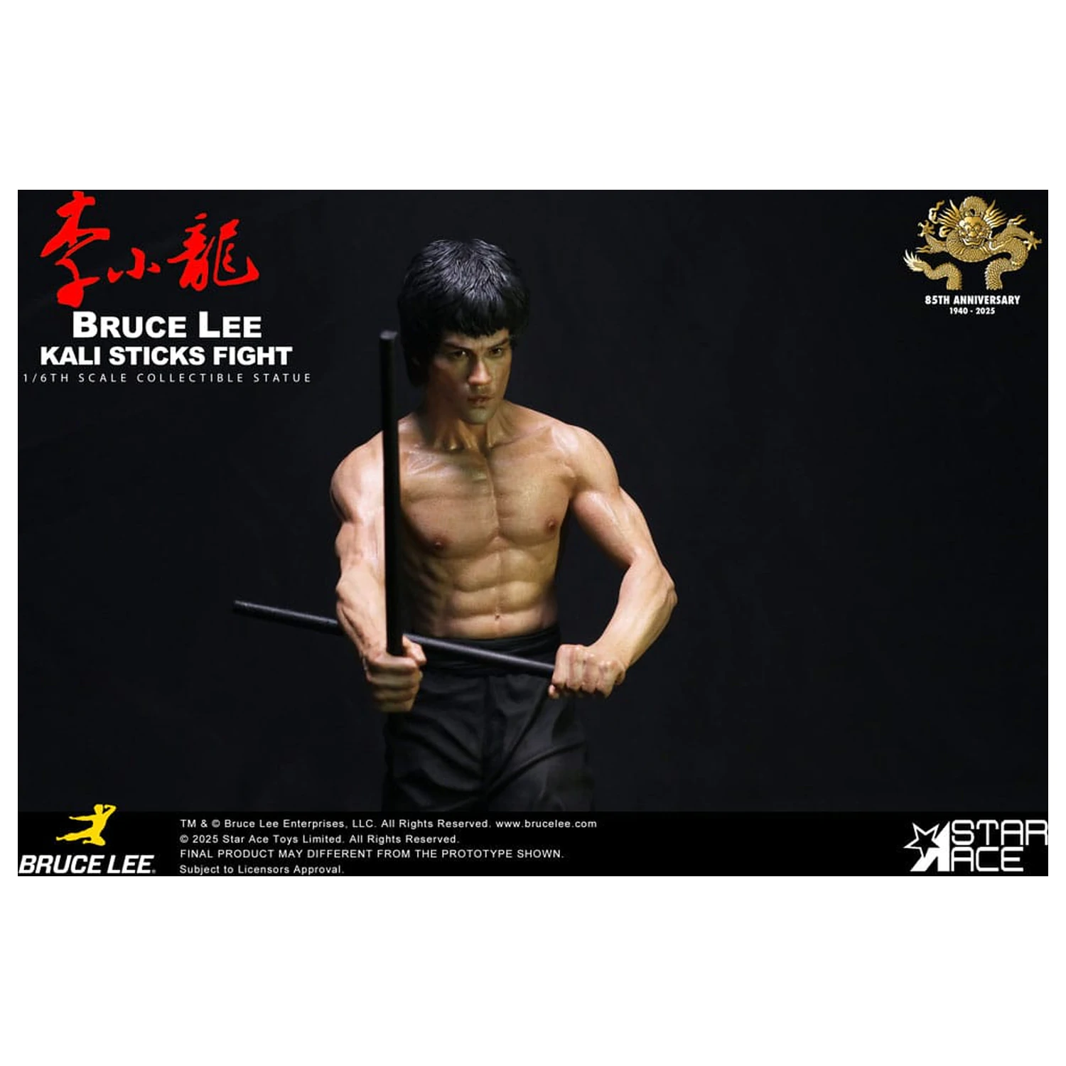 Enter the Dragon Movie Kip 1/6 Bruce Lee Kali Sticks Fight Deluxe kletna različica 30 cm fotografija izdelka