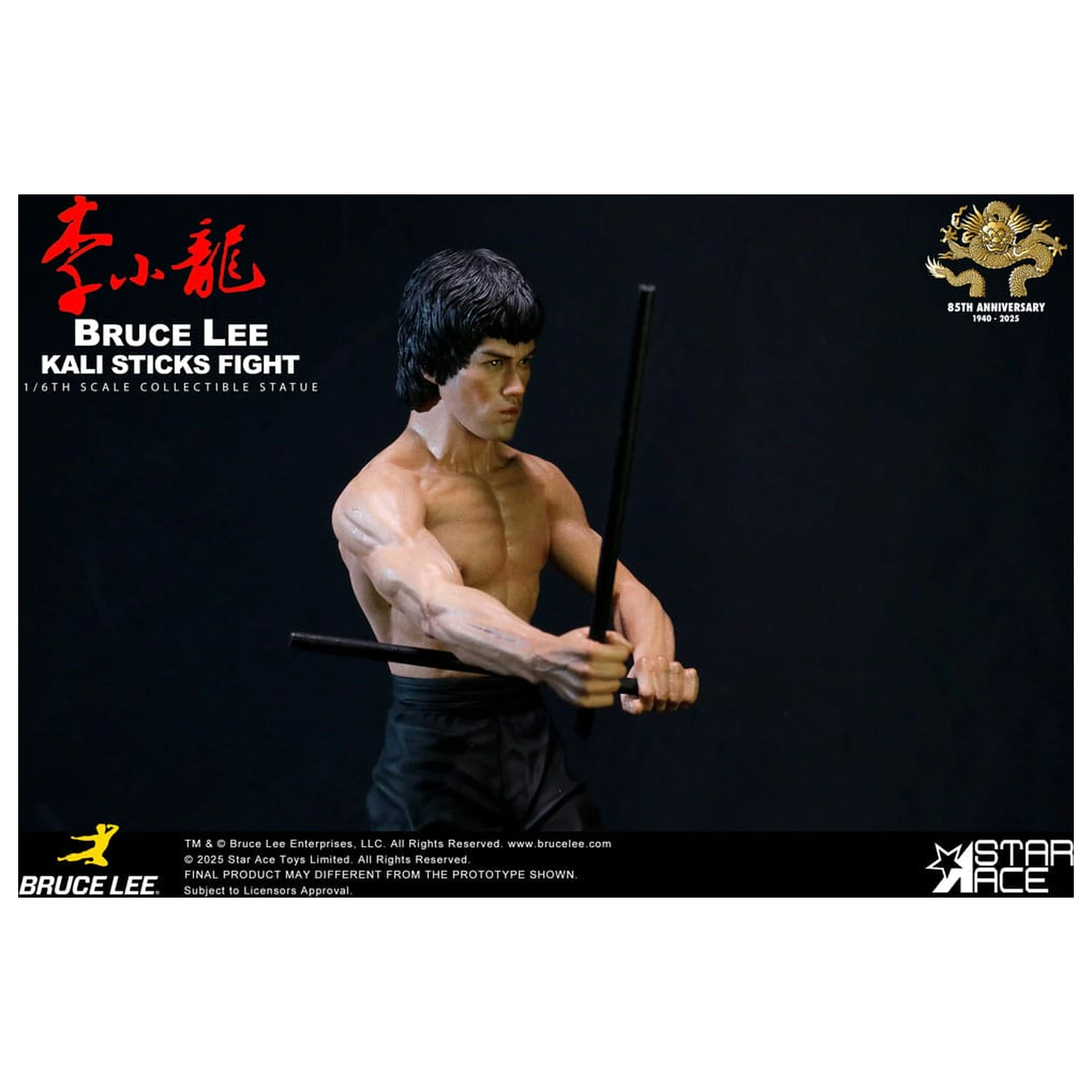 Enter the Dragon Movie Kip 1/6 Bruce Lee Kali Sticks Fight Deluxe kletna različica 30 cm fotografija izdelka