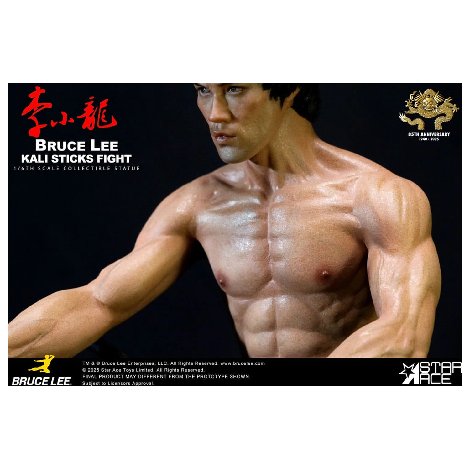 Enter the Dragon Movie Kip 1/6 Bruce Lee Kali Sticks Fight Deluxe kletna različica 30 cm fotografija izdelka