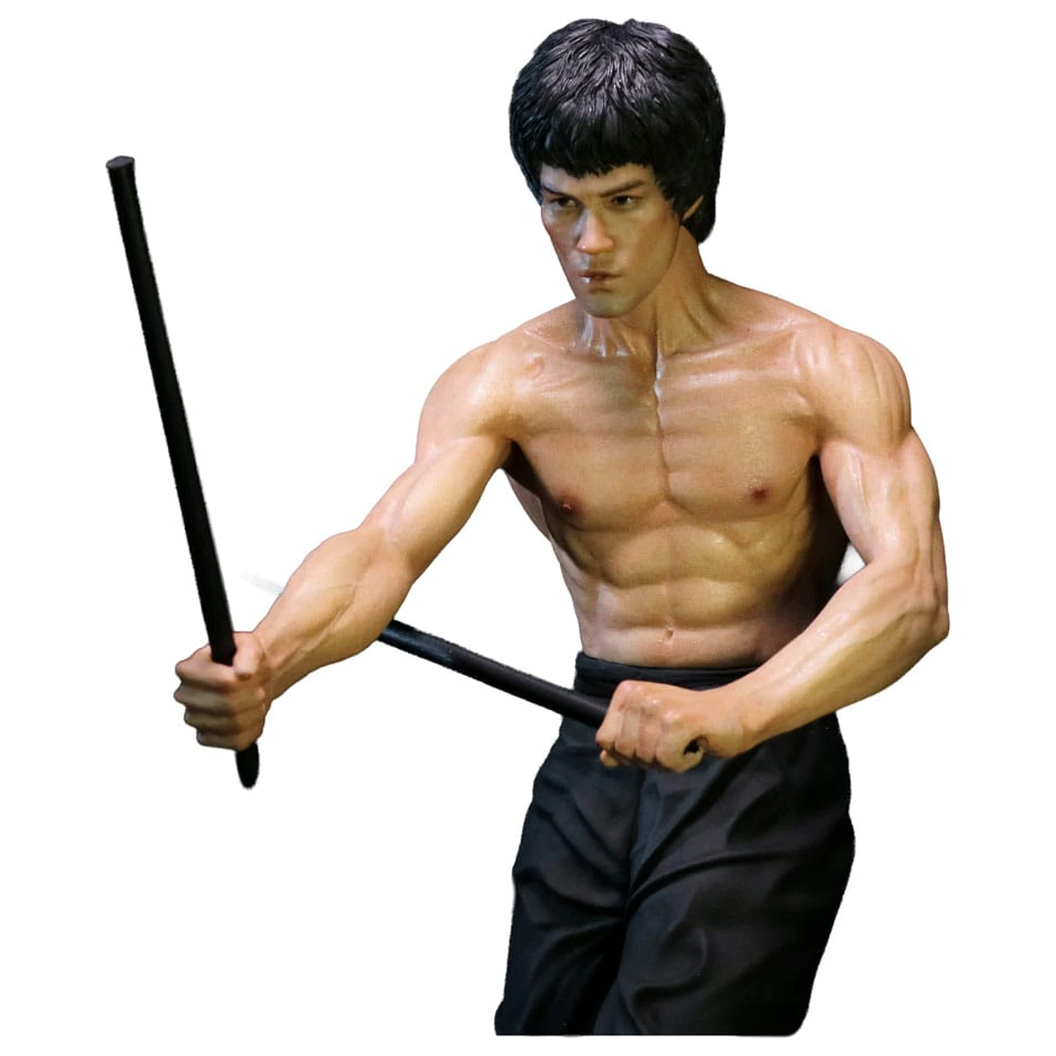 Enter the Dragon Movie Kip 1/6 Bruce Lee Kali Sticks Fight Normal Basement Version 30 cm fotografija izdelka