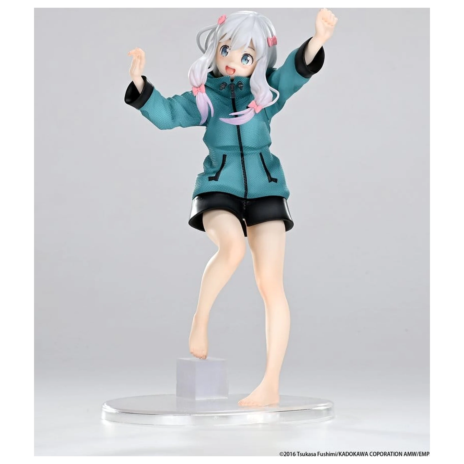 Eromanga Sensei Coreful PVC figura Sagiri Izumi (različica s kapucarjem) ponovna izdaja 20 cm fotografija izdelka
