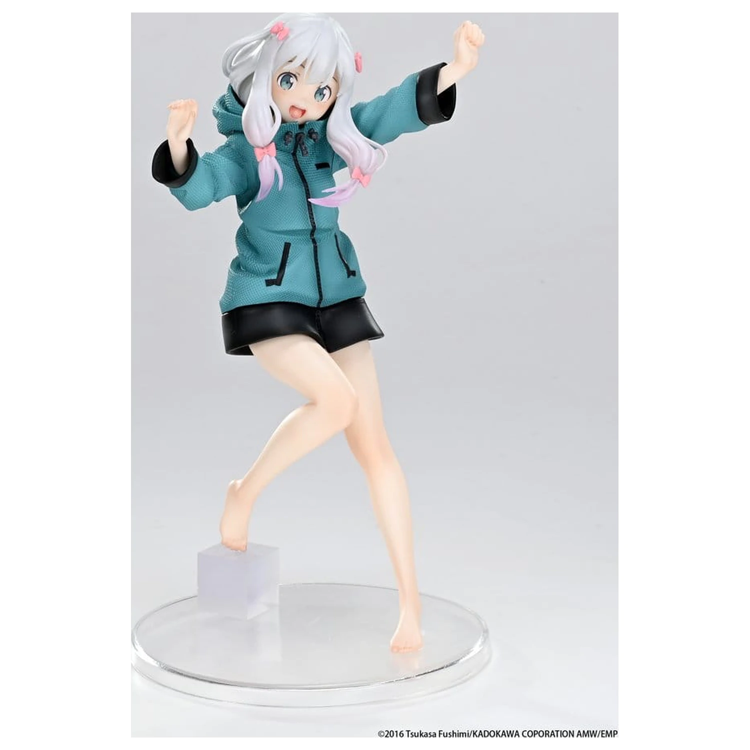 Eromanga Sensei Coreful PVC figura Sagiri Izumi (različica s kapucarjem) ponovna izdaja 20 cm fotografija izdelka