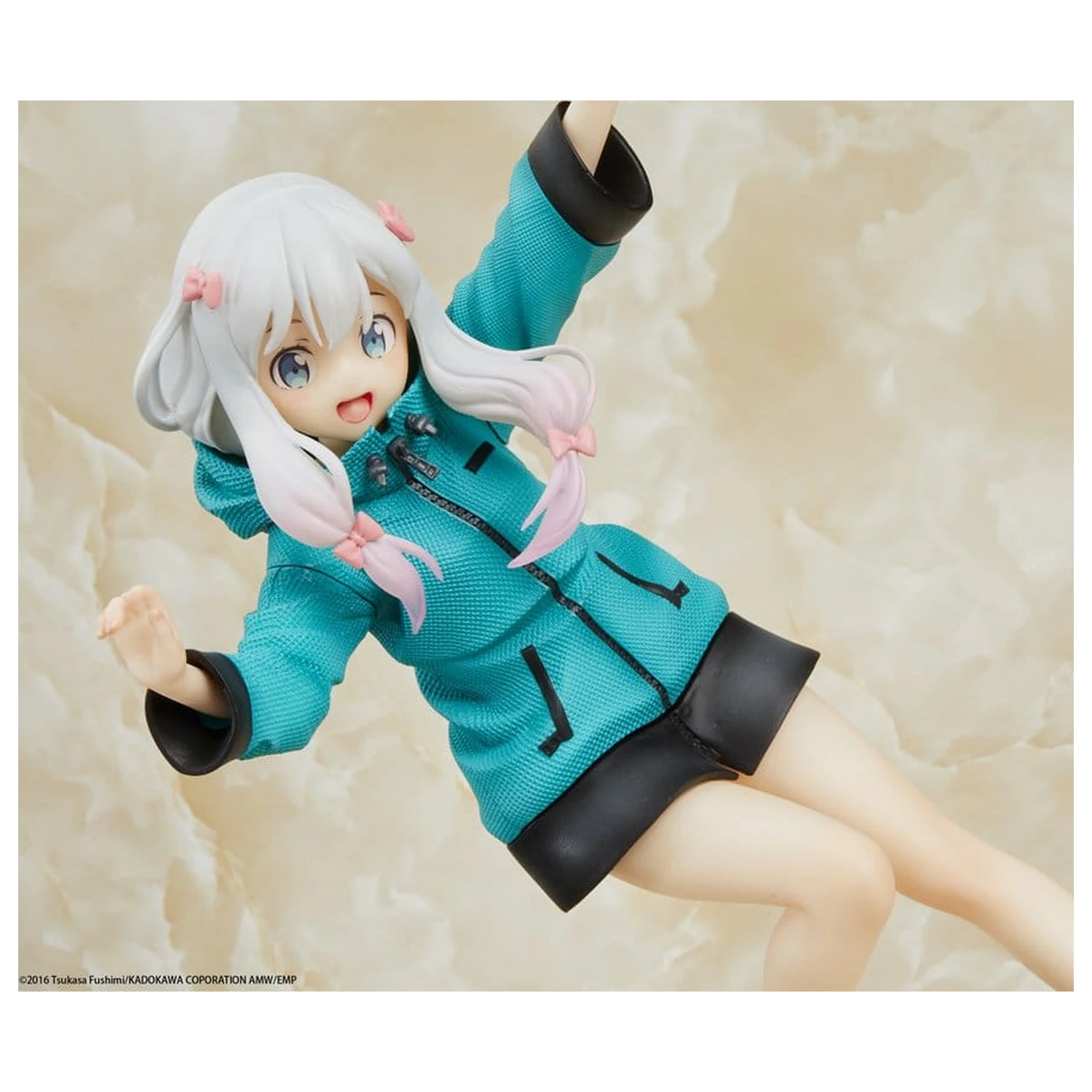 Eromanga Sensei Coreful PVC figura Sagiri Izumi (različica s kapucarjem) ponovna izdaja 20 cm fotografija izdelka