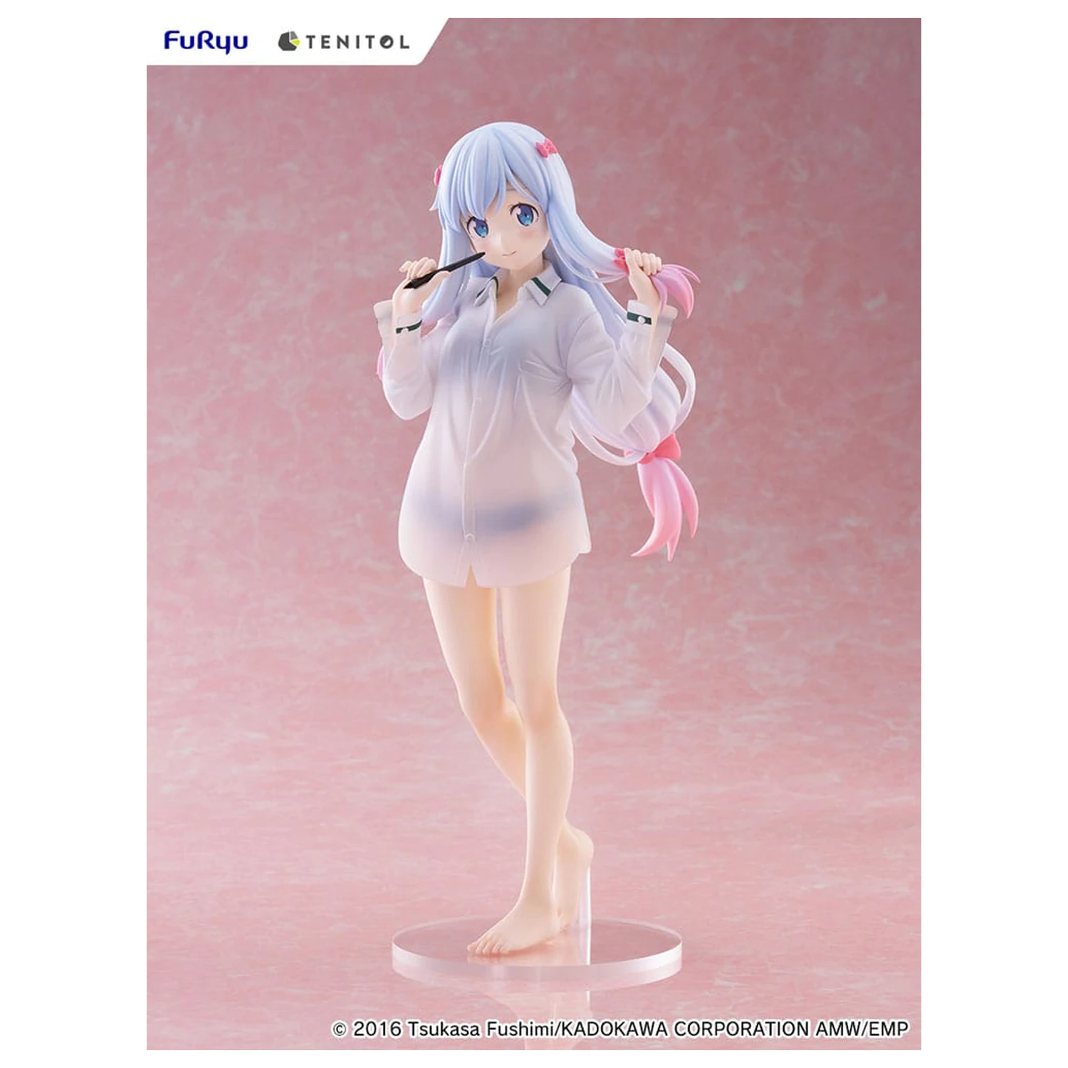 Eromanga Sensei Tenitol Tall PVC kip Sagiri Izumi Shirts Ver. 30 cm fotografija izdelka