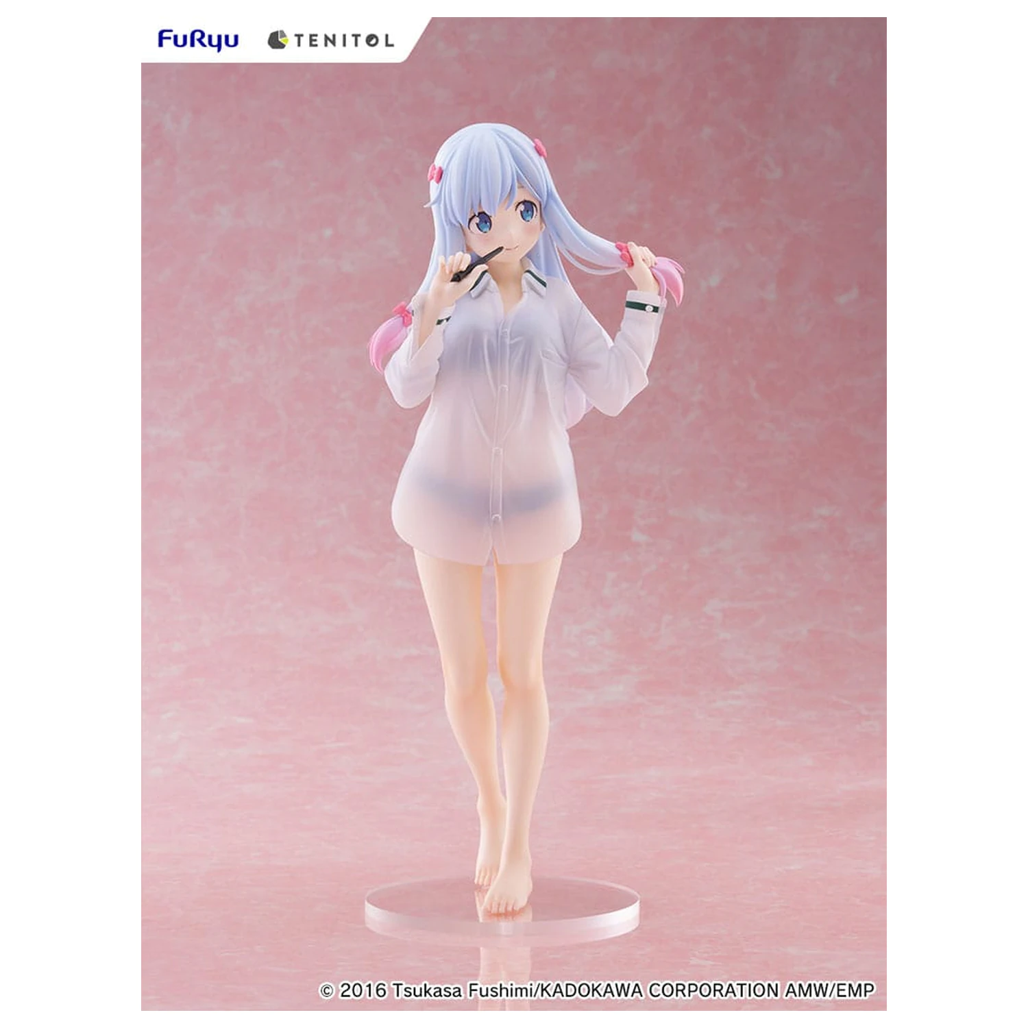 Eromanga Sensei Tenitol Tall PVC kip Sagiri Izumi Shirts Ver. 30 cm fotografija izdelka