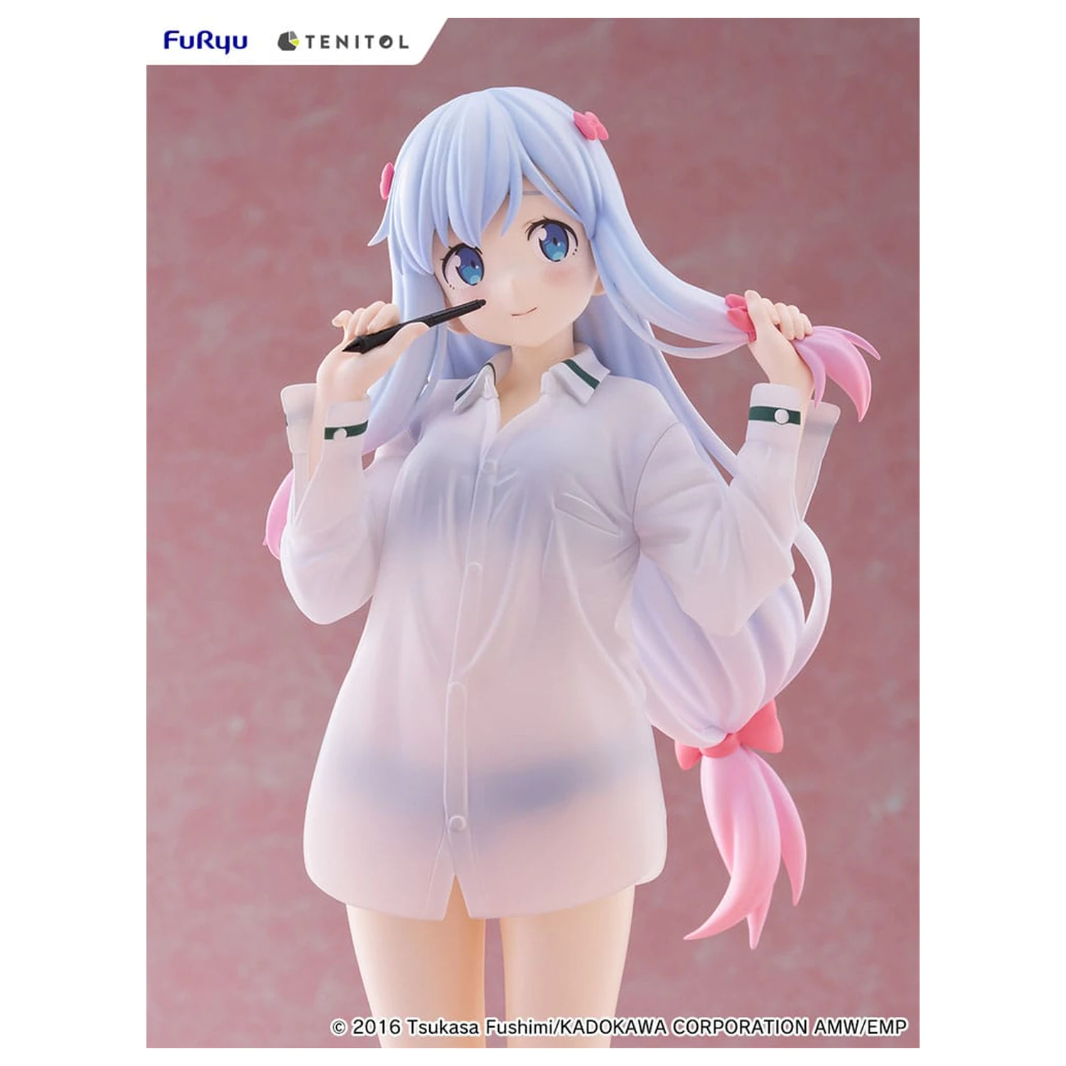 Eromanga Sensei Tenitol Tall PVC kip Sagiri Izumi Shirts Ver. 30 cm fotografija izdelka