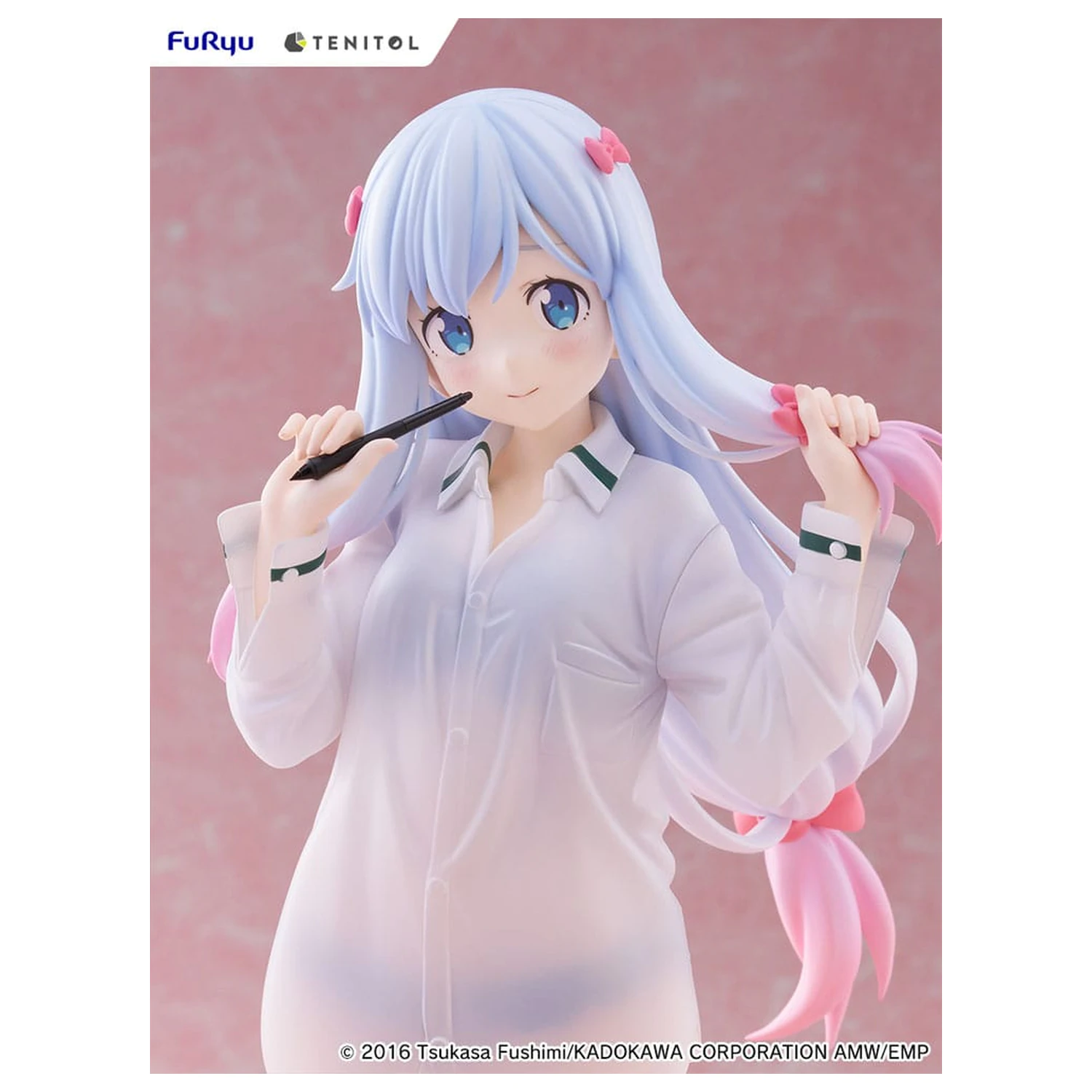 Eromanga Sensei Tenitol Tall PVC kip Sagiri Izumi Shirts Ver. 30 cm fotografija izdelka