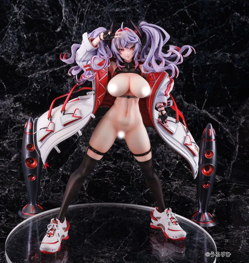 Erotic Gears PVC Kip 1/6 Girl Rouge Illustration by Ulrich 30 cm fotografija izdelka