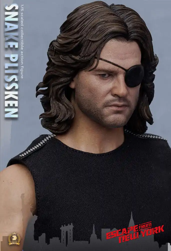 Akčná figúrka Escape from New York Crown Series 1/6 Snake Plissken (Sculpted Hair Version) 30 cm fotografija izdelka