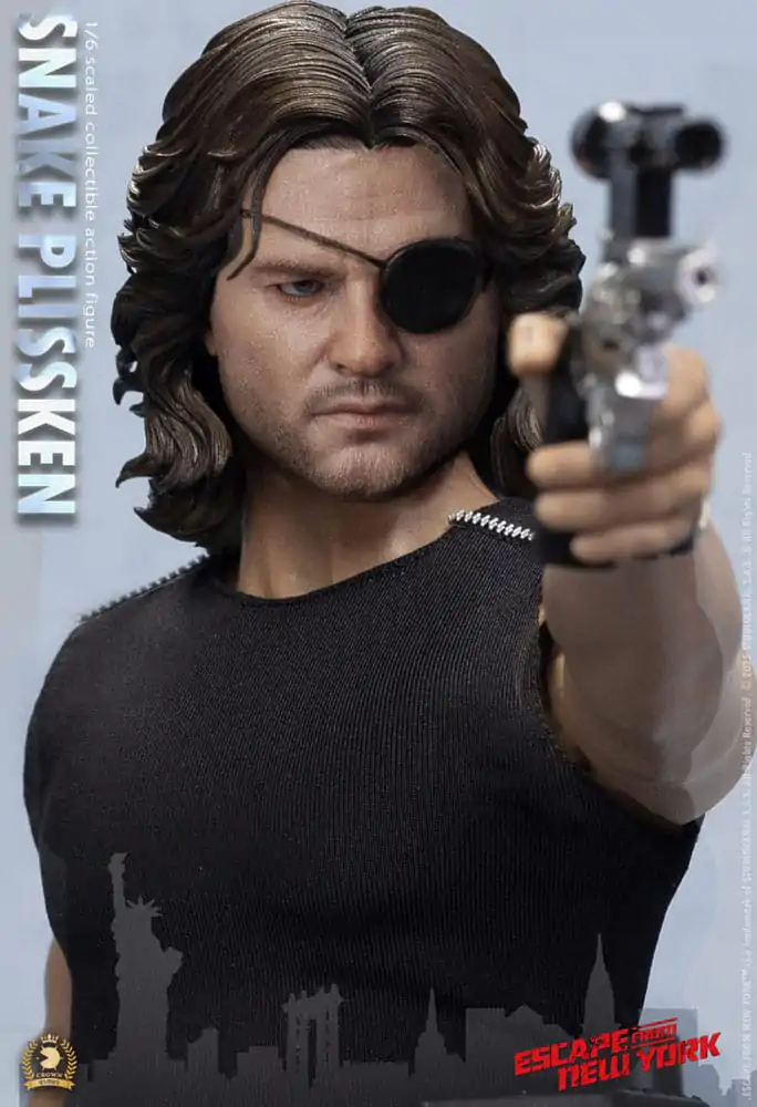 Akčná figúrka Escape from New York Crown Series 1/6 Snake Plissken (Sculpted Hair Version) 30 cm fotografija izdelka
