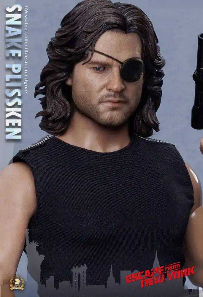 Akčná figúrka Escape from New York Crown Series 1/6 Snake Plissken (Sculpted Hair Version) 30 cm fotografija izdelka