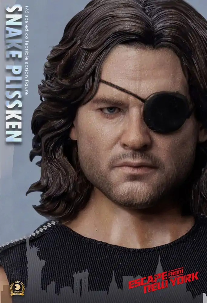 Akčná figúrka Escape from New York Crown Series 1/6 Snake Plissken (Sculpted Hair Version) 30 cm fotografija izdelka