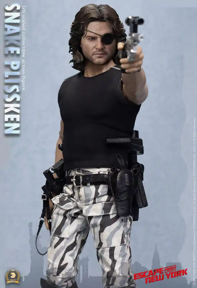 Akčná figúrka Escape from New York Crown Series 1/6 Snake Plissken (Sculpted Hair Version) 30 cm fotografija izdelka