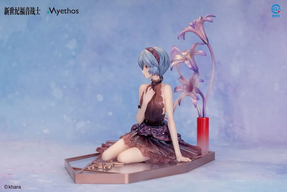 Evangelion PVC Kip 1/7 Rei Ayanami: Whisper of Flower Ver. 15 cm fotografija izdelka