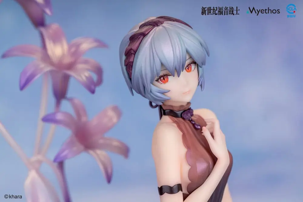 Evangelion PVC Kip 1/7 Rei Ayanami: Whisper of Flower Ver. 15 cm fotografija izdelka