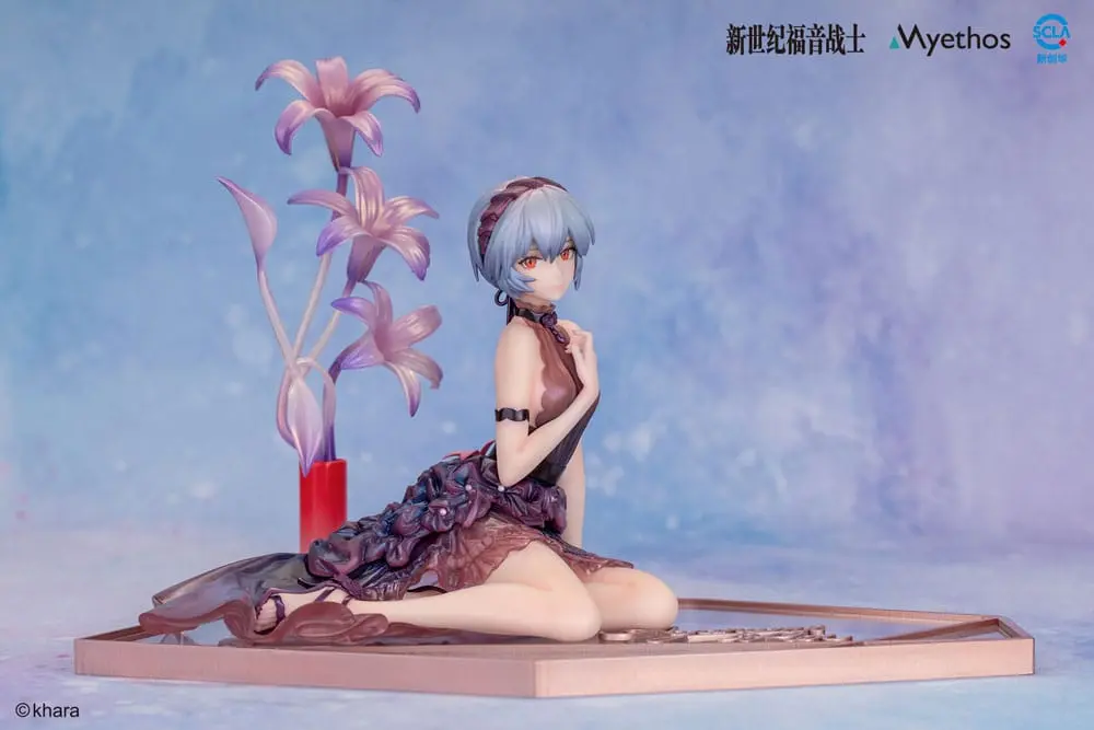 Evangelion PVC Kip 1/7 Rei Ayanami: Whisper of Flower Ver. 15 cm fotografija izdelka